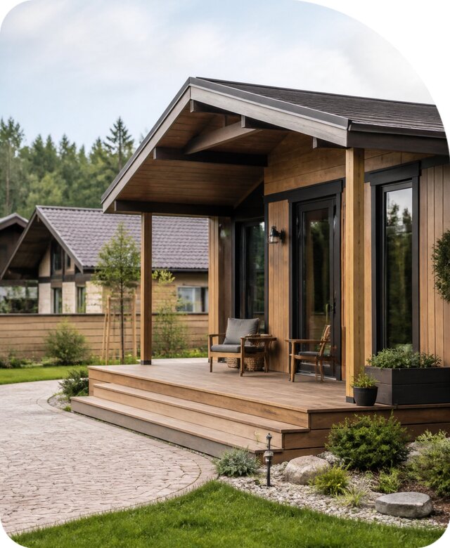 Строительство гостевого домика в Дивногорске от 45495 р.|РадиДОМА-Двн